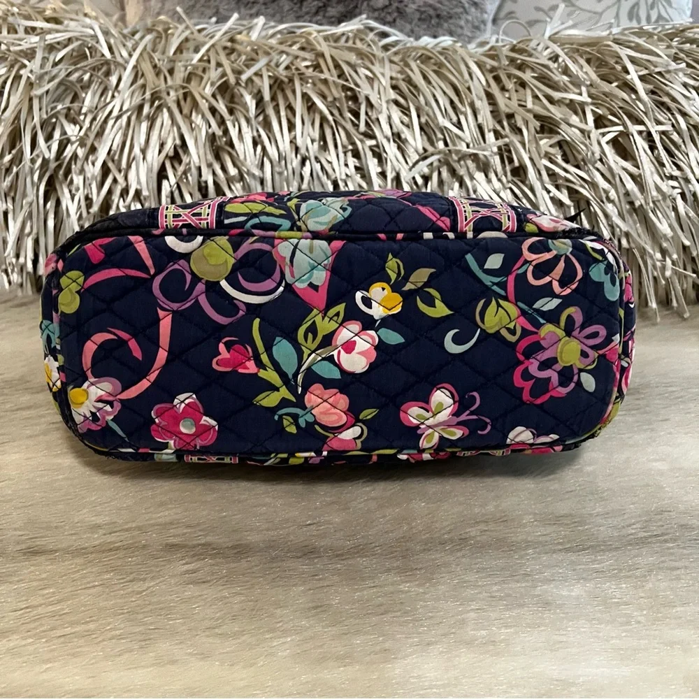 VERA BRADLEY Ribbons 2012 Mandy Tote
Pink Yellow Blue Floral Y2K Zipper Handles - Picture 10 of 15